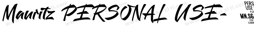 Mauritz PERSONAL USE字体转换